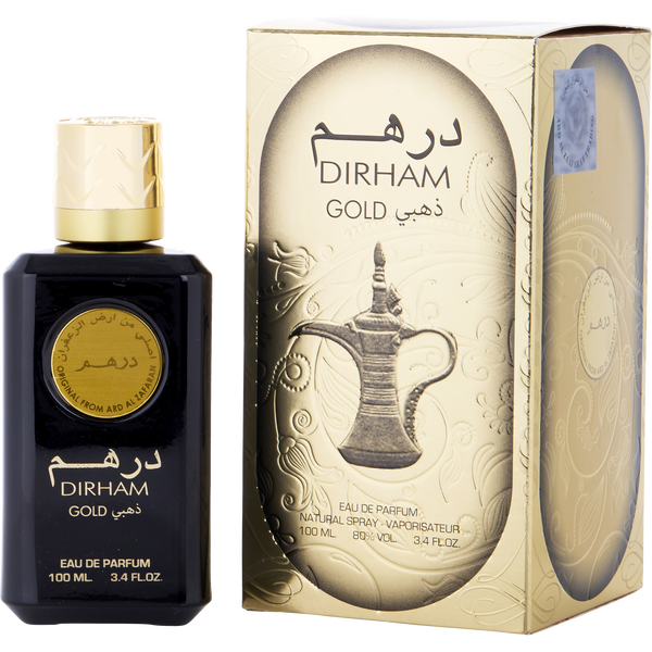 Ard Al Zaafaran Dirham Gold by Ard Al Zaafaran, Eau De Parfum Spray 3.4 oz