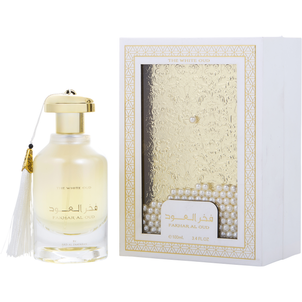 Ard Al Zaafaran Fakhar Al Oud The White Oud by Ard Al Zaafaran, Eau De Parfum Spray 3.4 oz