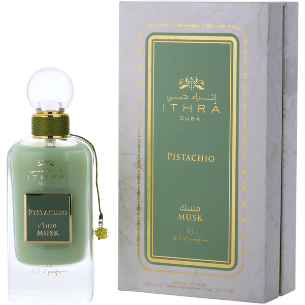 Ard Al Zaafaran Pistachio by Ard Al Zaafaran, Eau De Parfum Spray (Ithra Dubai Musk Collection) 3.4 oz