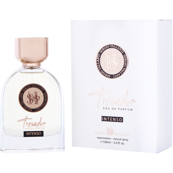 Sergio Vallanti Tresador Intenso by Sergio Vallanti, Eau De Parfum Spray 3.4 oz