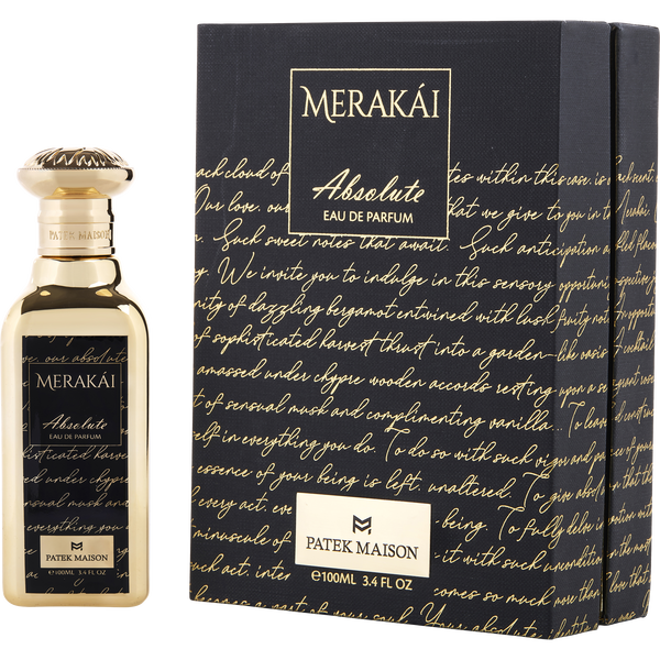 Patek Maison Merakai Absolute by Patek Maison, Eau De Parfum Spray 3.4 oz