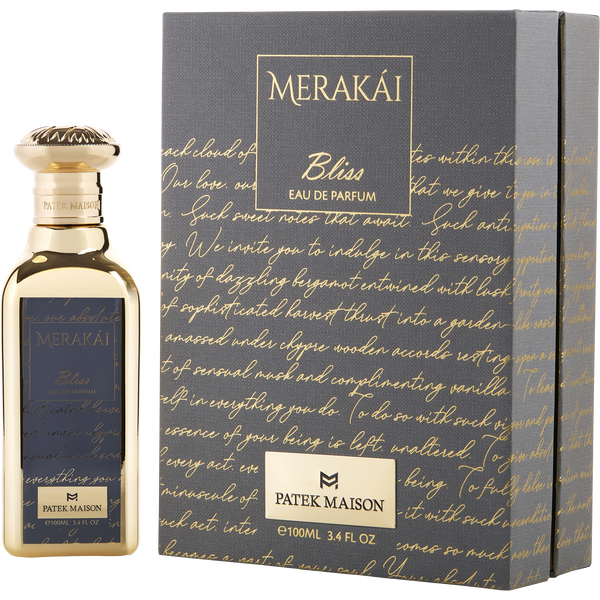 Patek Maison Merakai Bliss by Patek Maison, Eau De Parfum Spray 3.4 oz