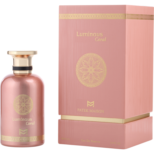 Patek Maison Luminous Coral by Patek Maison, Eau De Parfum Spray 3.4 oz