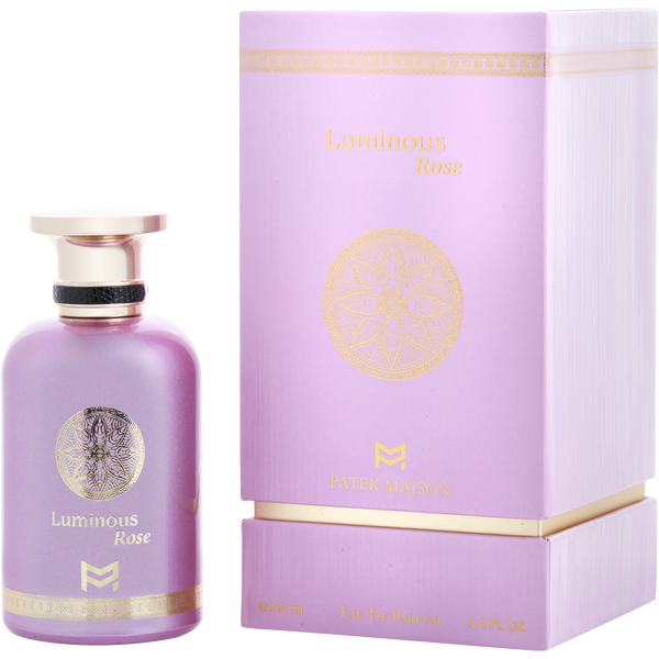 Patek Maison Luminous Rose by Patek Maison, Eau De Parfum Spray 3.4 oz