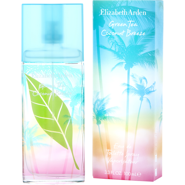 Green Tea Coconut Breeze by Elizabeth Arden, Eau De Toilette Spray 3.3 oz