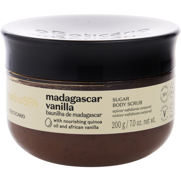 Nativa Spa by Nativa Spa, Madagascar Vanilla Soothing Body Scrub 200ml/6.8oz