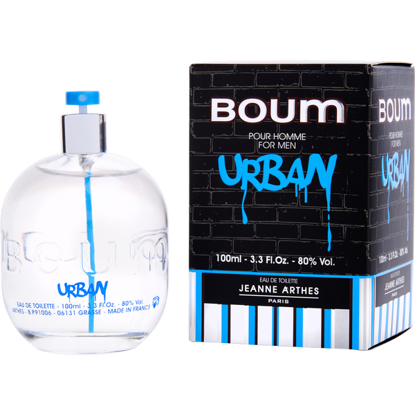 Boum Urban by Jeanne Arthes, Eau De Toilette Spray 3.3 oz