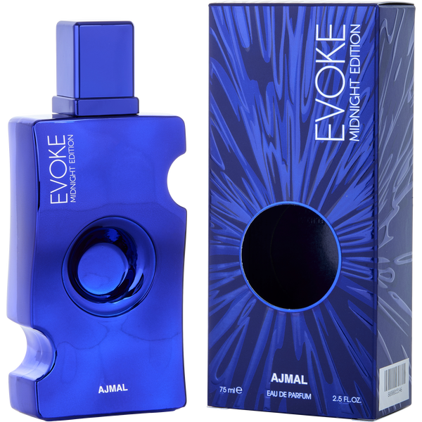 Ajmal Evoke Midnight Edition by Ajmal, Eau De Parfum Spray 2.5 oz
