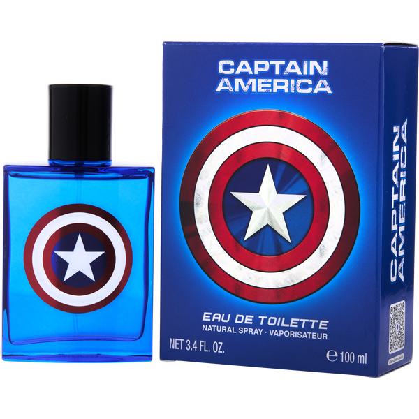 Captain America Eau De Toilette Spray 3.4 oz (New Packaging)
