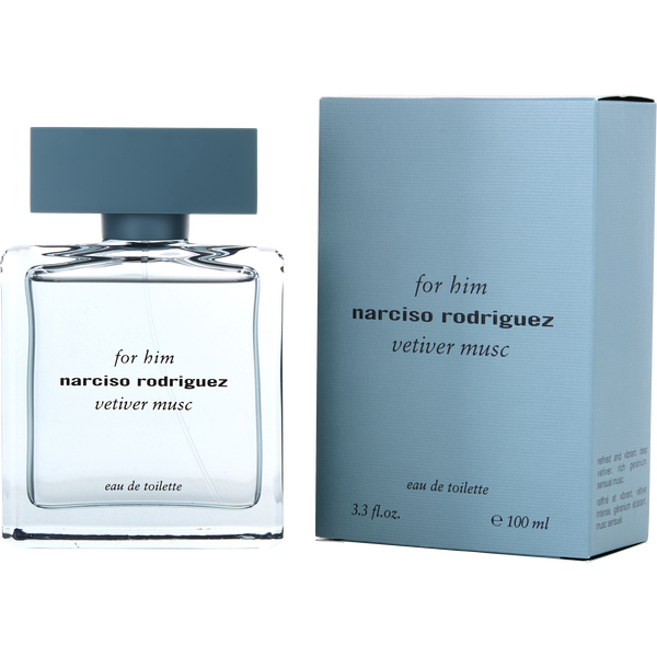 Narciso Rodriguez Vetiver Musc by Narciso Rodriguez, Eau De Toilette Spray 3.3 oz