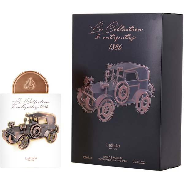 Lattafa Pride La Collection d'Antiquities 1886 by Lattafa, Eau De Parfum Spray 3.4 oz