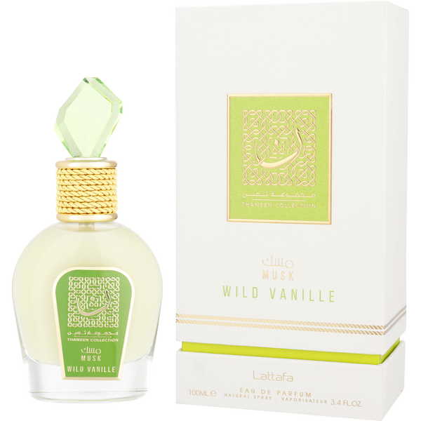 Lattafa Musk Wild Vanille by Lattafa, Eau De Parfum Spray (Thameen Collection) 3.4 oz, image 1 of 2