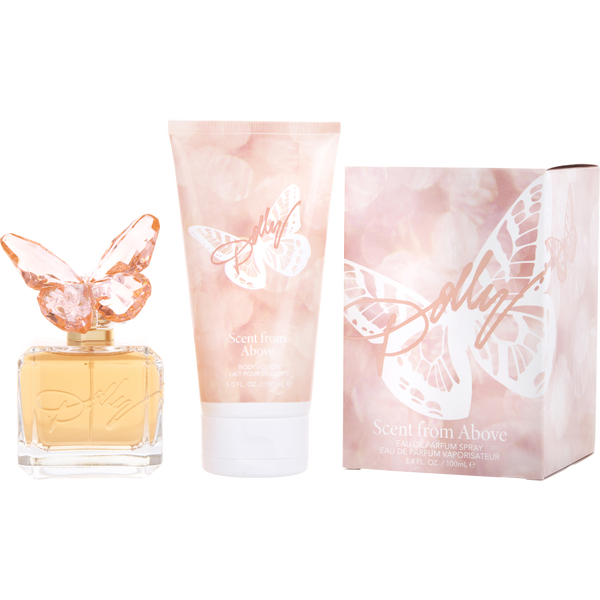 Dolly Parton Scent From Above by Dolly Parton, Eau De Parfum Spray 3.4 oz & Body Lotion 5 oz