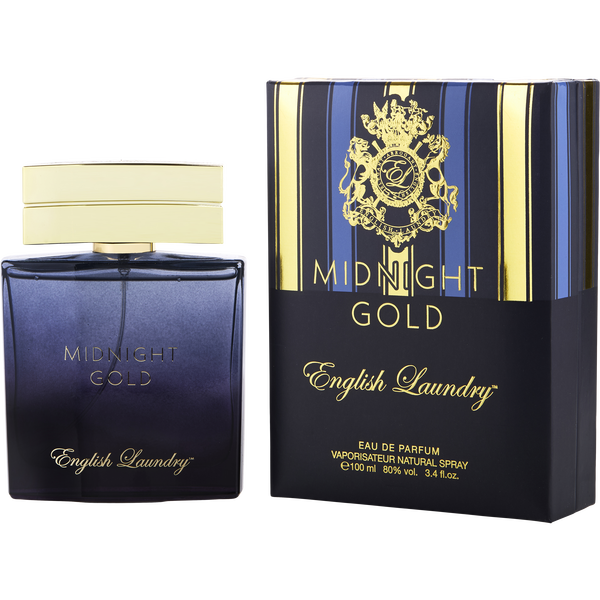 English Laundry Midnight Gold by English Laundry, Eau De Parfum Spray 3.4 oz