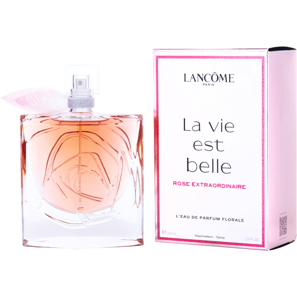 La Vie Est Belle Rose Extraordinaire by Lancome, Eau De Parfum Florale Spray 3.4 oz, image 1 of 2