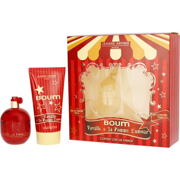 Boum Vanille Sa Pomme d'Amour Eau De Parfum Spray 3.3 oz & Perfumed Body Lotion 5 oz