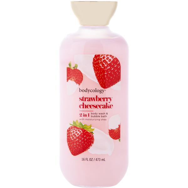 Bodycology Strawberry Cheesecake by Bodycology, Body Wash 16 oz