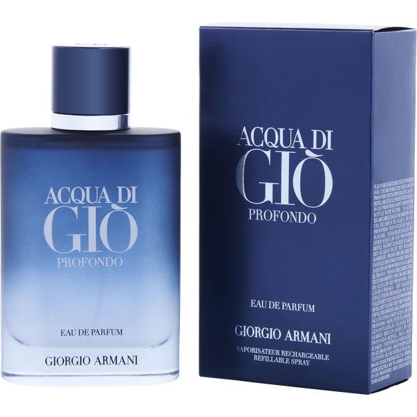 Acqua Di Gio Profondo by Giorgio Armani, Eau De Parfum Spray Refillable 3.3 oz, image 1 of 2