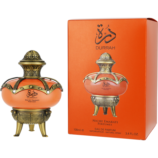 Niche Emarati Durrah by Lattafa, Eau De Parfum Spray 3.4 oz, image 1 of 2