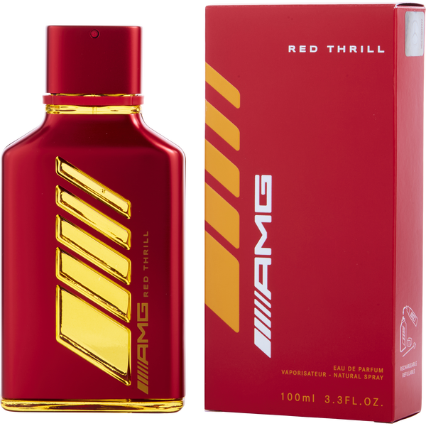 Amg Red Thrill by Mercedes-Benz, Eau De Parfum Refillable Spray 3.3 oz, image 1 of 2