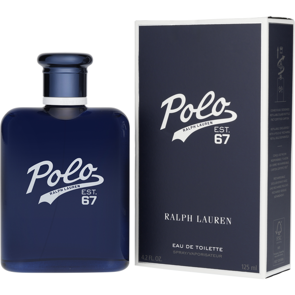 Polo 67 Eau De Toilette Refillable Spray 4.2 oz