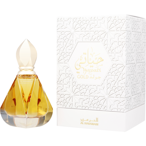 Al Haramain Hayati Gold by Al Haramain, Eau De Parfum Spray 3.4 oz, image 1 of 2