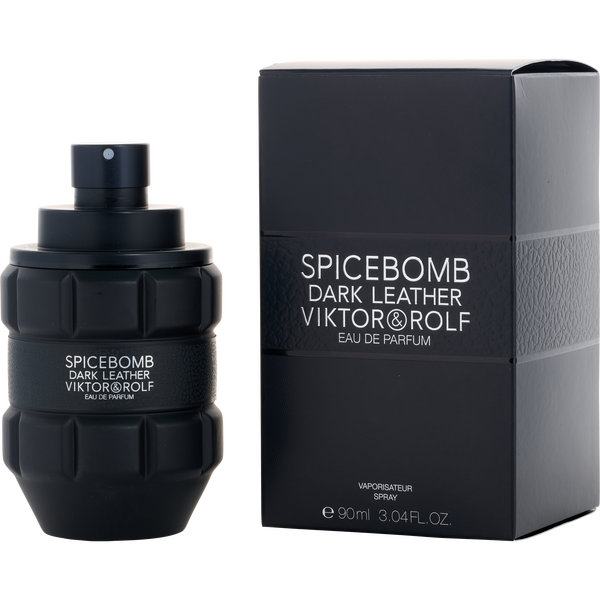 Spicebomb Dark Leather Eau De Parfum Spray 3 oz