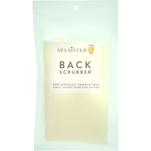 Spa Accessories Spa Sister Seriously Smooth Back Scrubber - Beige