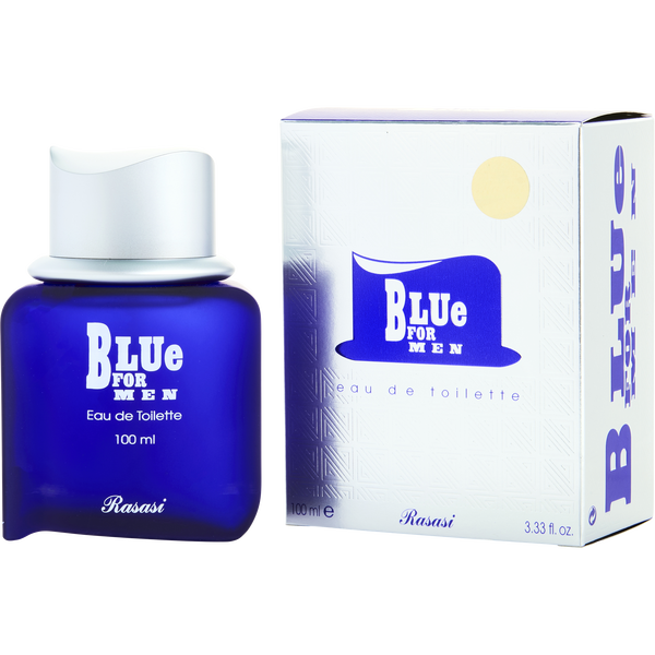 Rasasi Blue For Men Eau De Toilette Spray 3.3 oz