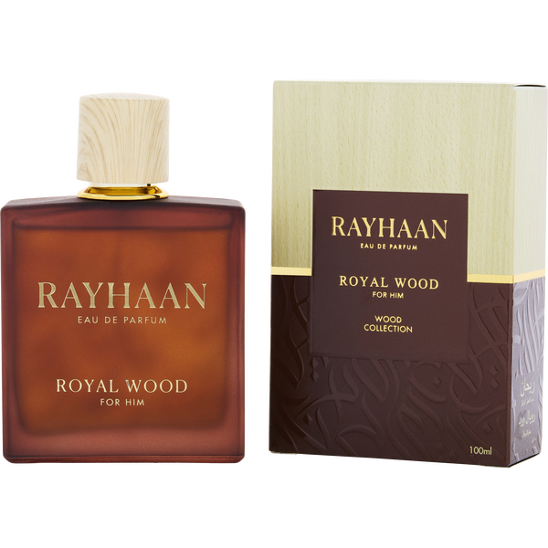 Rayhaan Royal Wood by Rayhaan, Eau De Parfum Spray 3.4 oz, image 1 of 2