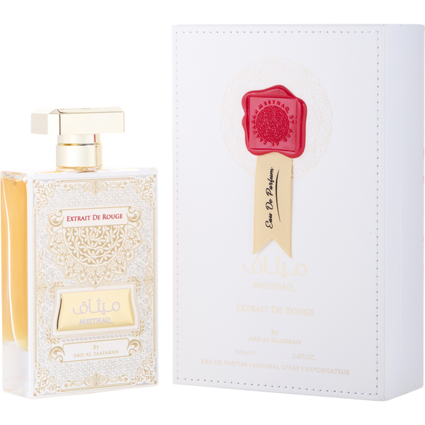 Ard Al Zaafaran Meethaq Extrait De Rouge by Ard Al Zaafaran, Eau De Parfum Spray 3.4 oz, image 1 of 2