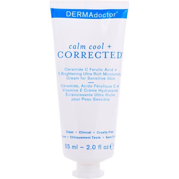 Dermadoctor by Dermadoctor, Ceramide C Ferulic Acid + E Brightening Ultra Rich Moisturizing Cream For Sensitive Skin /2 oz 55ml