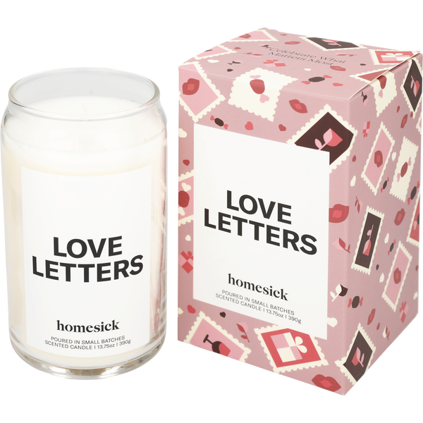 Homesick Love Letters by Homesick, Scented Candle 13.75 oz