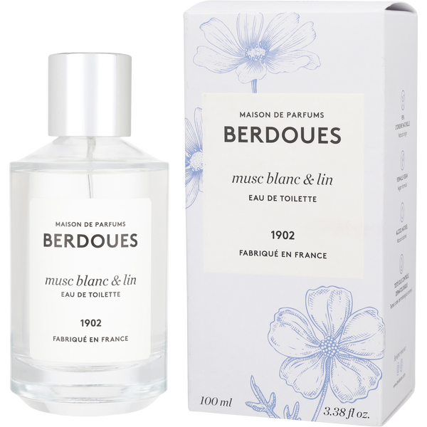 Berdoues Musc Blanc & Lin by Berdoues, Eau De Toilette Spray 3.3 oz, image 1 of 3