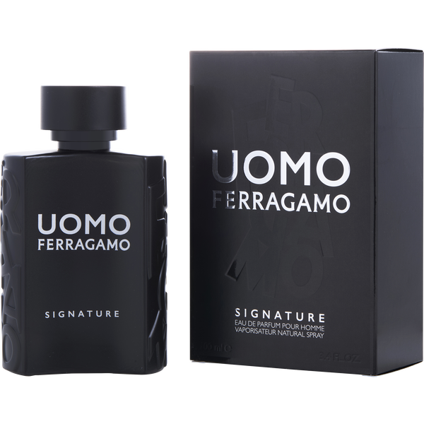 Salvatore Ferragamo Uomo Signature by Salvatore Ferragamo, Eau De Parfum Spray (New Packaging) 3.4 oz, image 1 of 2