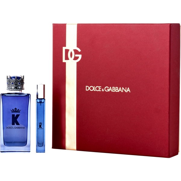 Dolce & Gabbana K Intense by Dolce & Gabbana, Eau De Parfum Spray 3.4 oz & Eau De Parfum Spray 0.33 oz Mini, image 1 of 2