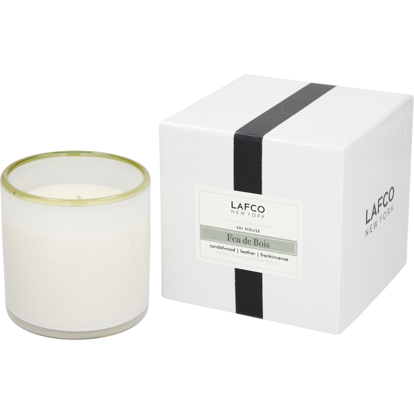 Lafco New York Feu De Bois by Lafco New York, Fragranced Candle 6.5 oz