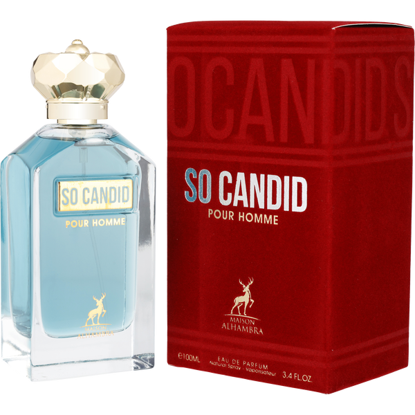 Maison Alhambra So Candid Pour Homme by Maison Alhambra, Eau De Parfum Spray 3.4 oz, image 1 of 2