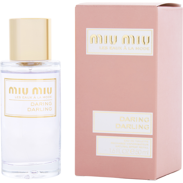 Miu Miu Daring Darling Eau De Toilette Natural Spray Refill 1.7 oz