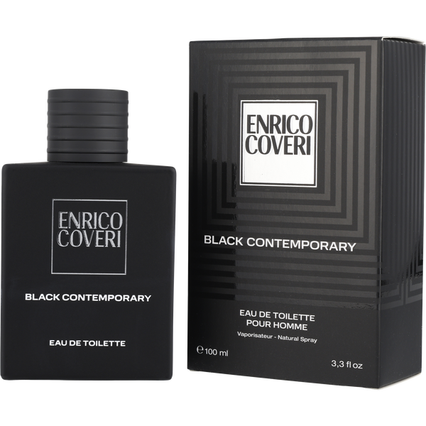 Enrico Coveri Black Contemporary by Enrico Coveri, Eau De Toilette Spray 3.3 oz, image 1 of 2