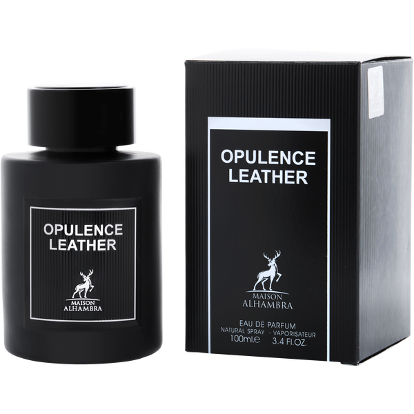 Maison Alhambra Opulence Leather by Maison Alhambra, Eau De Parfum Spray 3.4 oz