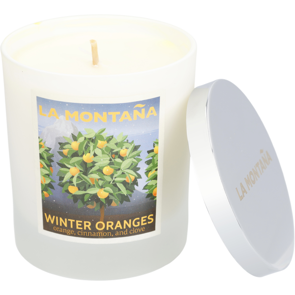 La Montana Winter Oranges by La Montana, Scented Candle 7.7 oz