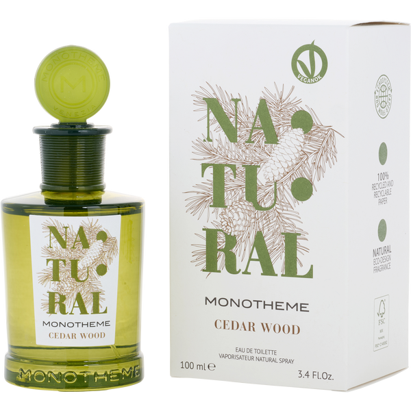 Monotheme Venezia Cedar Wood by Monotheme Venezia, Eau De Toilette Spray 3.4 oz, image 1 of 3