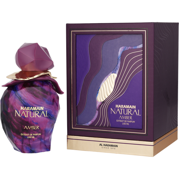 Al Haramain Natural Amber by Al Haramain, Extrait De Parfum Spray 3.4 oz, image 1 of 2