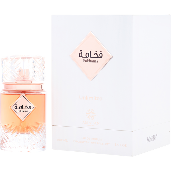 Amaran Fakhama Unlimited by Amaran, Eau De Parfum Spray 3.4 oz, image 1 of 2