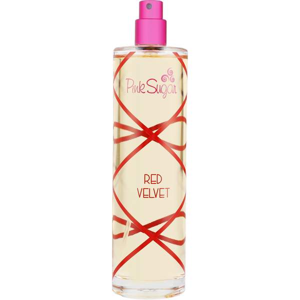Pink Sugar Red Velvet by Aquolina, Eau De Toilette Spray 3.4 oz Tester