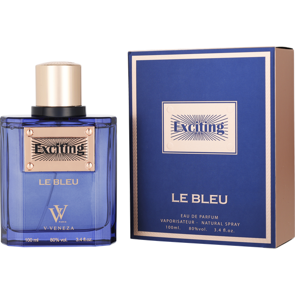 V. Veneza Exciting Le Bleu by Dumont Paris, Eau De Parfum Spray 3.4 oz, image 1 of 2