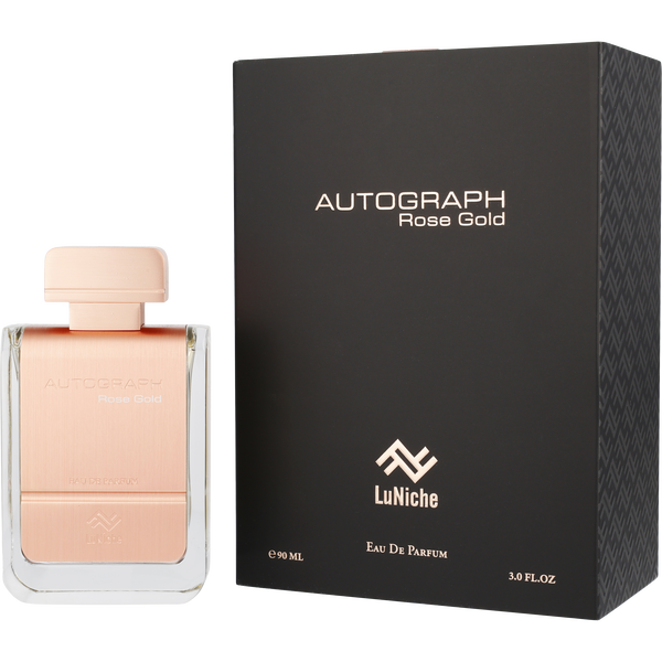 Luniche Autograph Rose Gold by Luniche, Eau De Parfum Spray 3 oz, image 1 of 2