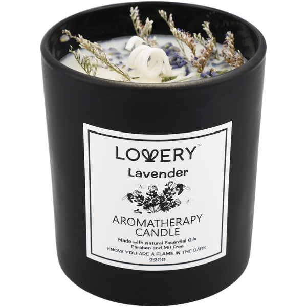 Lovery Lavender Aromatherapy Candle 9 oz