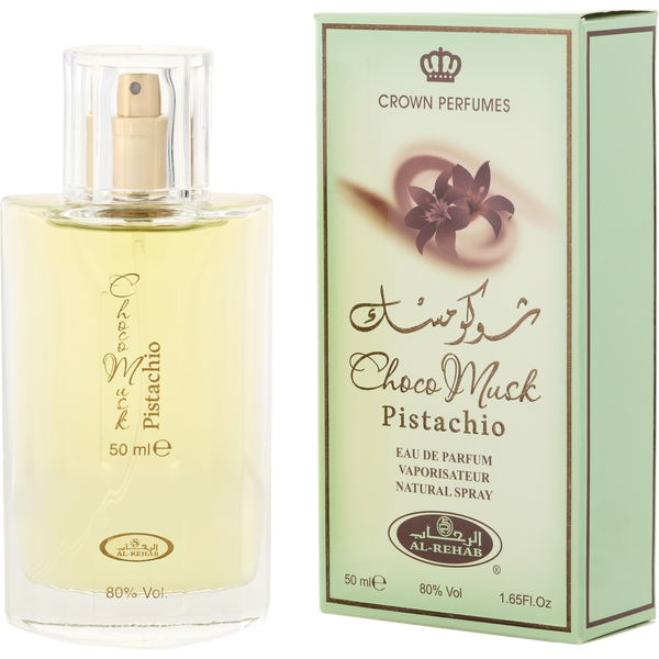 Al Rehab Choco Musk Pistachio by Al Rehab, Eau De Parfum Spray 1.65 oz, image 1 of 2